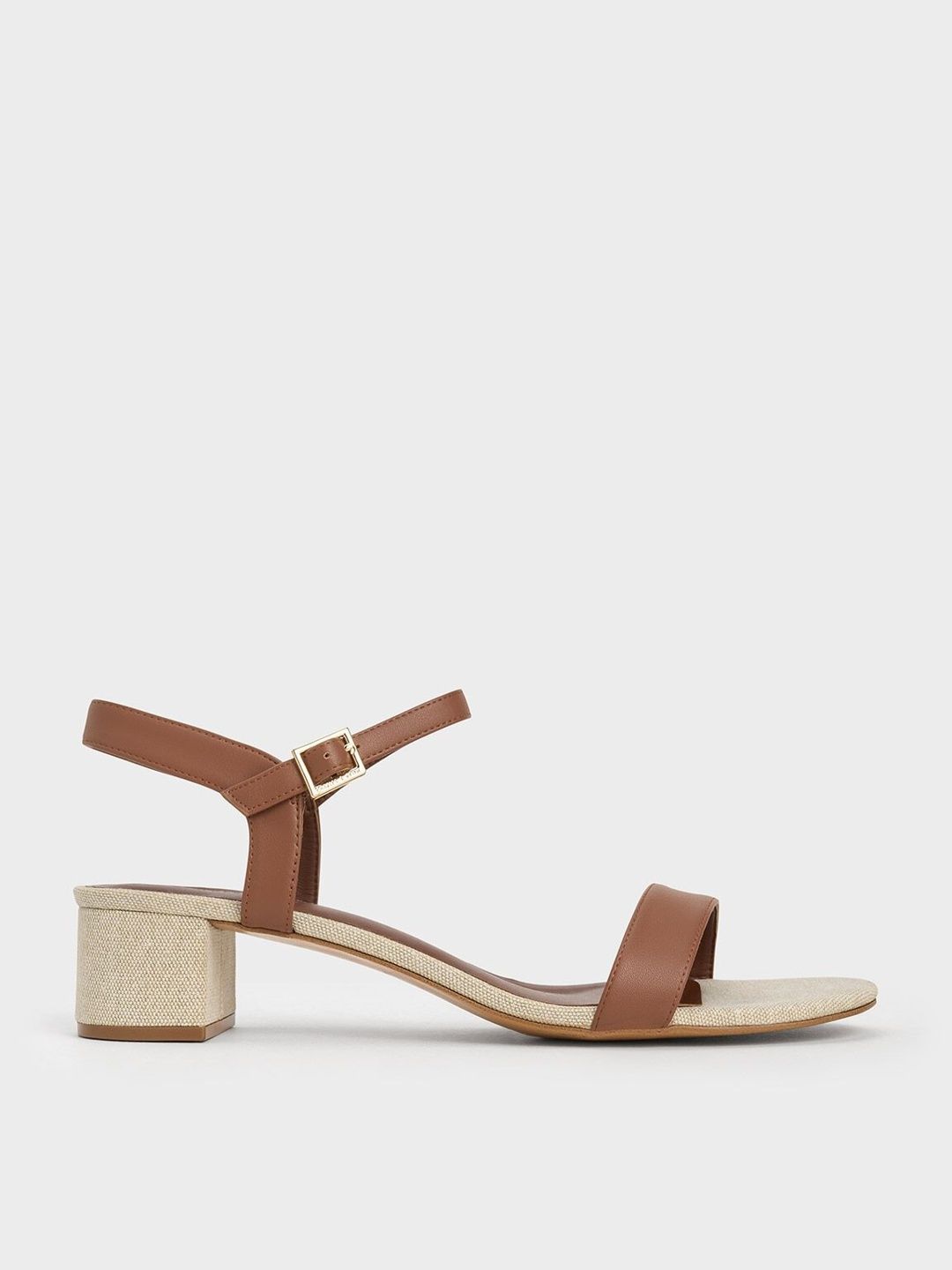 CHARLES & KEITH Alec Block-Heel Ankle-Strap Sandals-image-46