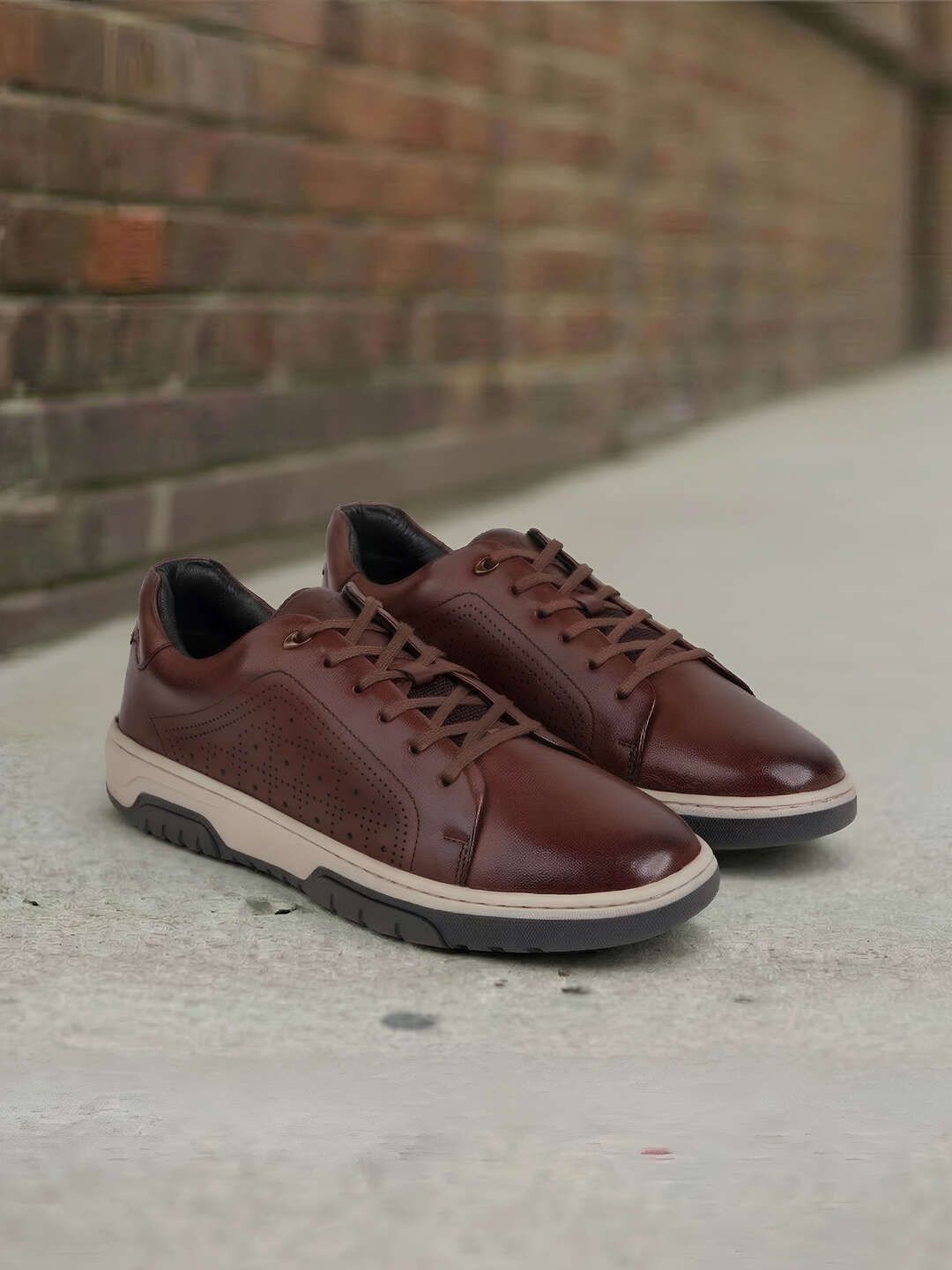 Metro Men Leather Driving Shoes-picture-39