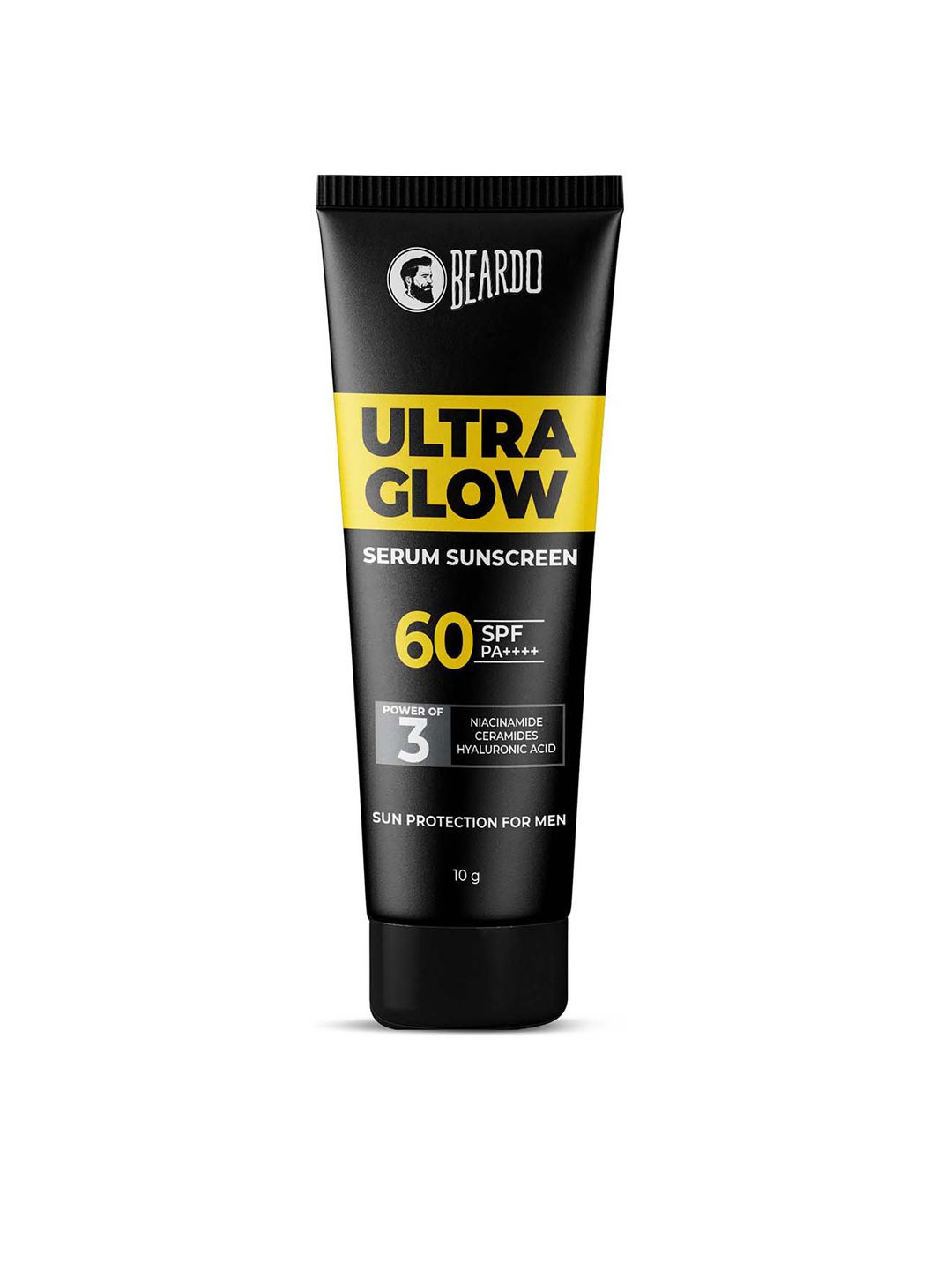 BEARDO Ultra Glow SPF60 Serum Sunscreen with Niacinamide & Hyaluronic Acid - 10 g-image-6