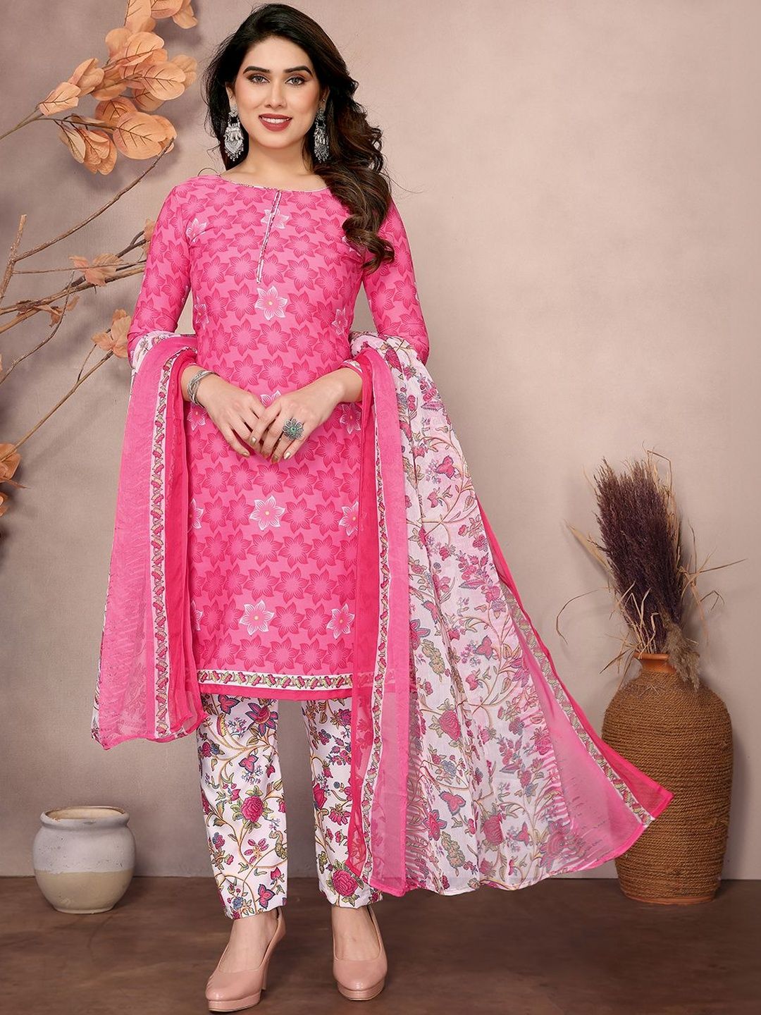 ANAND SAREES Printed Unstitched Dress Material-picture-14