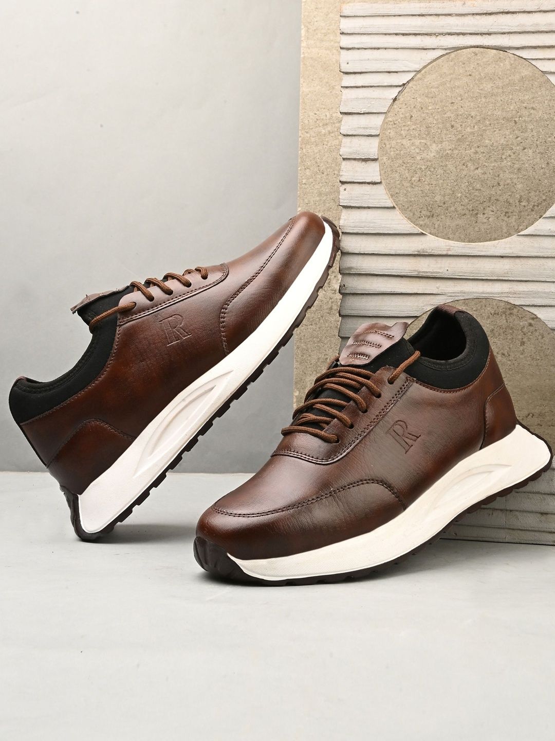 The Roadster Lifestyle Co Men Round Toe Sneakers Casual Shoes-picture-58