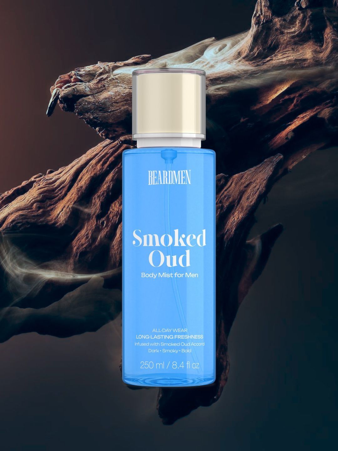 BEARDMEN Smoked Oud Long-Lasting Body Mist - 250 ml-image-31