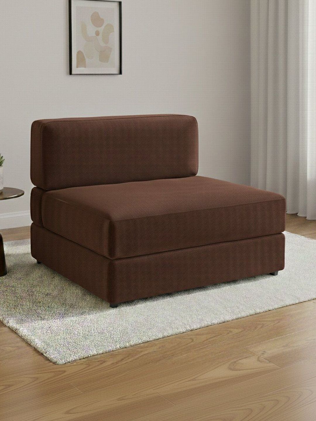 Pum Pum Brown Leatherette 2 Inflatable Sofa Cum Bed-picture-57