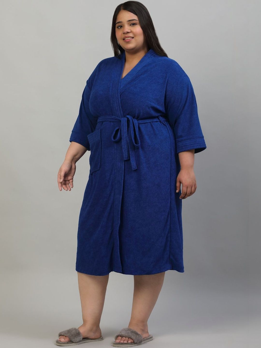Creeva Knee Length Bath Robe and Wraps-picture-13