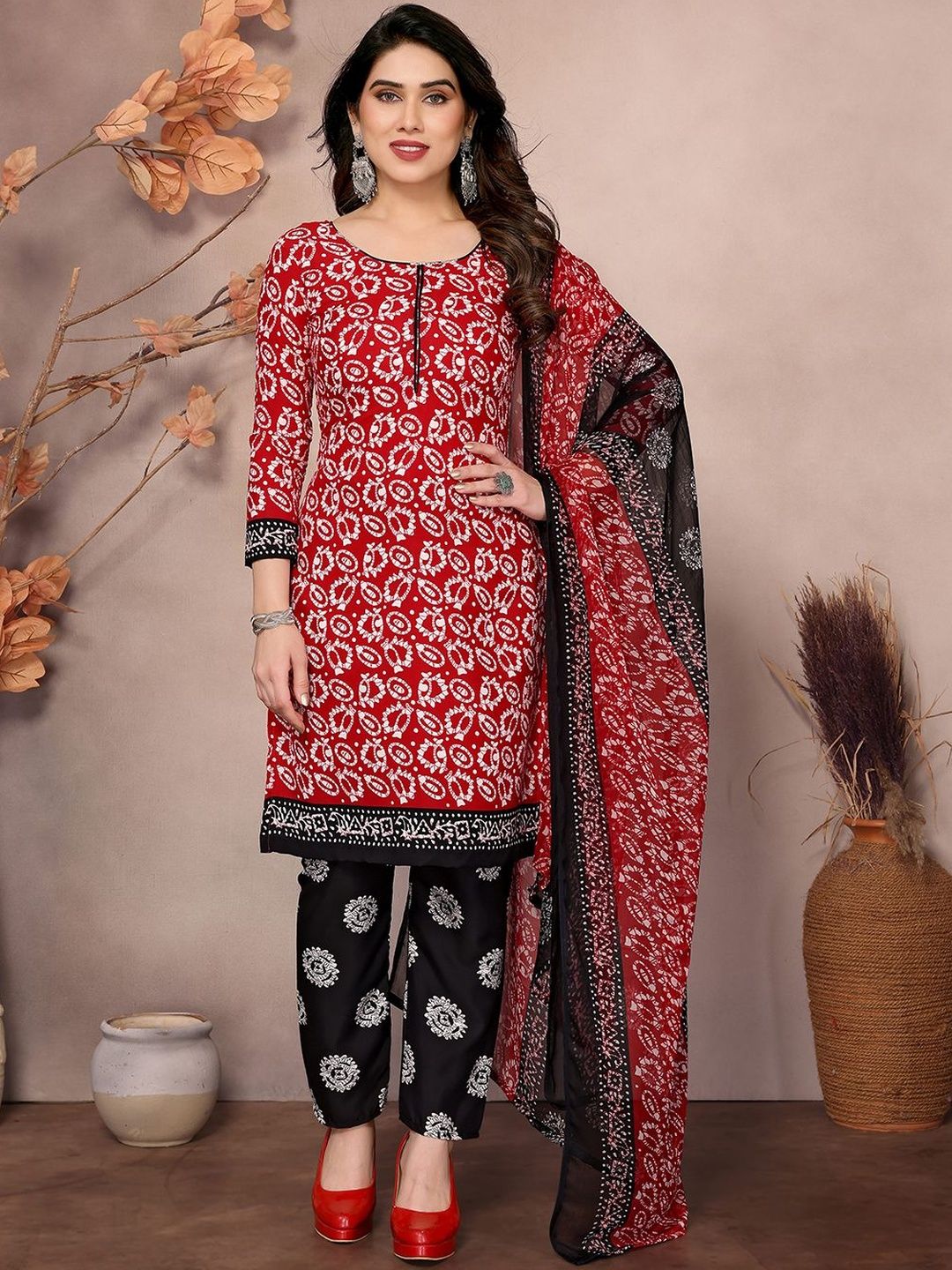 ANAND SAREES Printed Unstitched Dress Material-picture-12