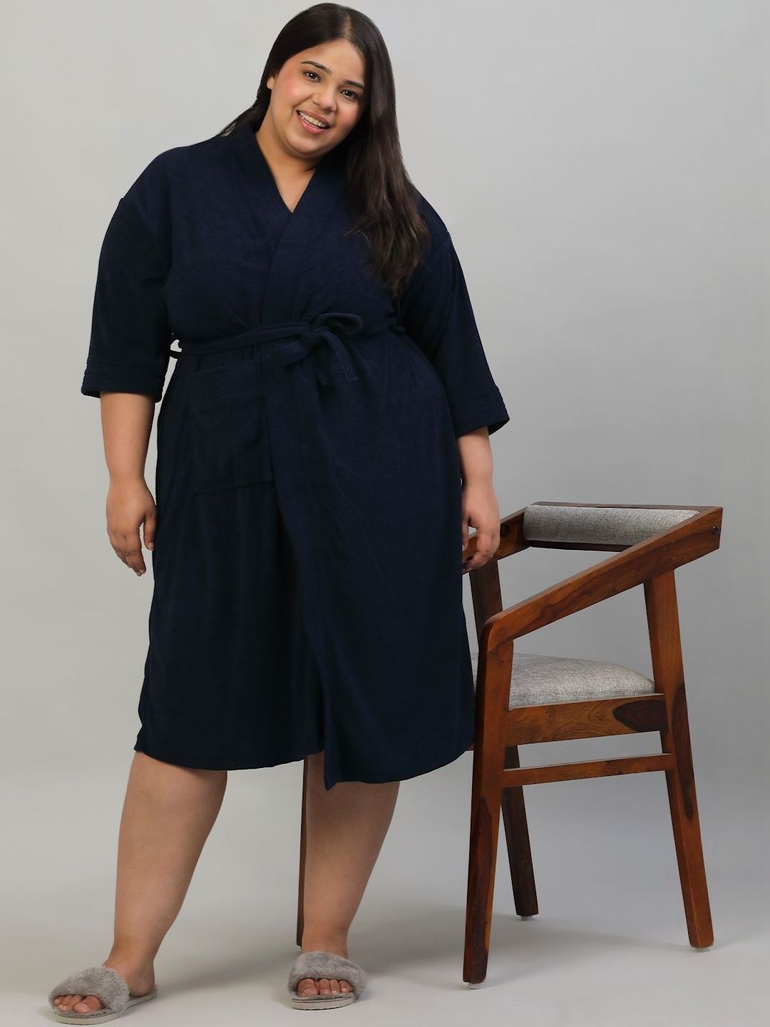 Creeva Knee Length Bath Robe and Wraps-picture-21