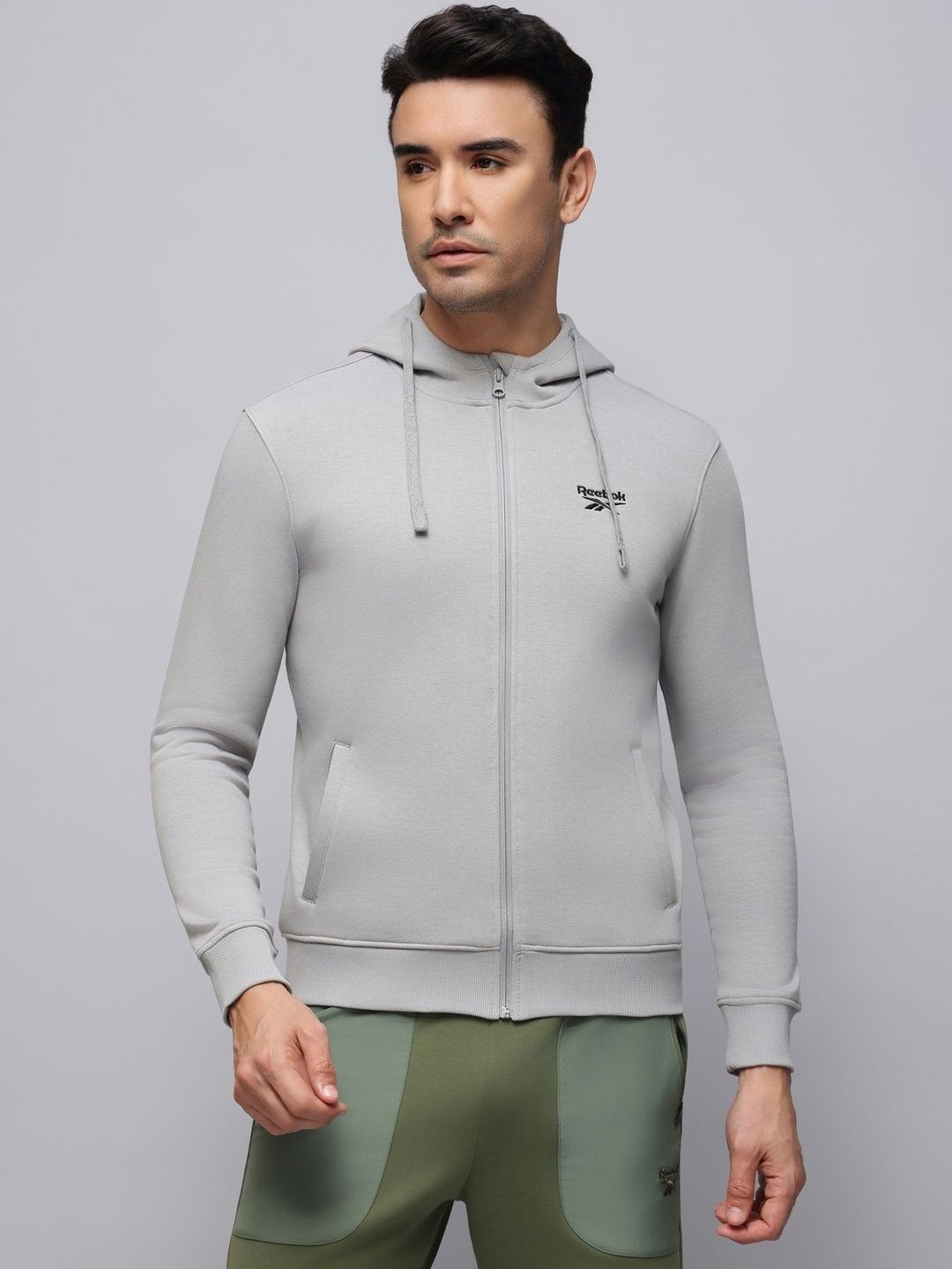 Reebok Brand Logo Printed Hoodie-picture-55