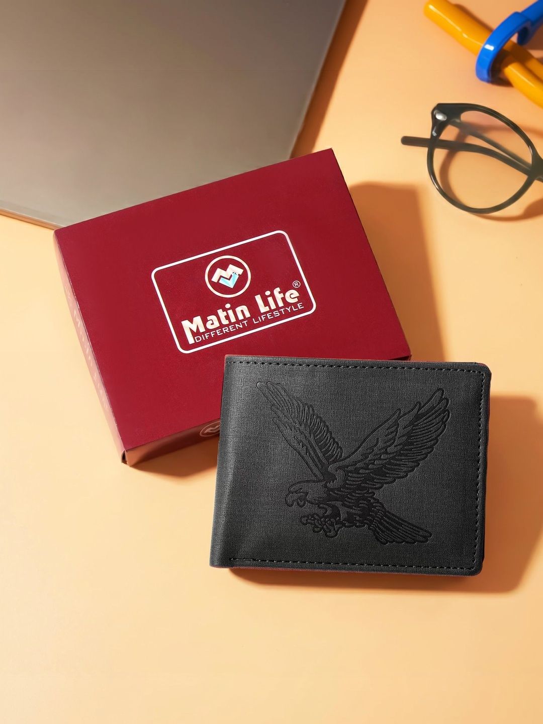 MATIN LIFE Men PU Two Fold Wallet-picture-30
