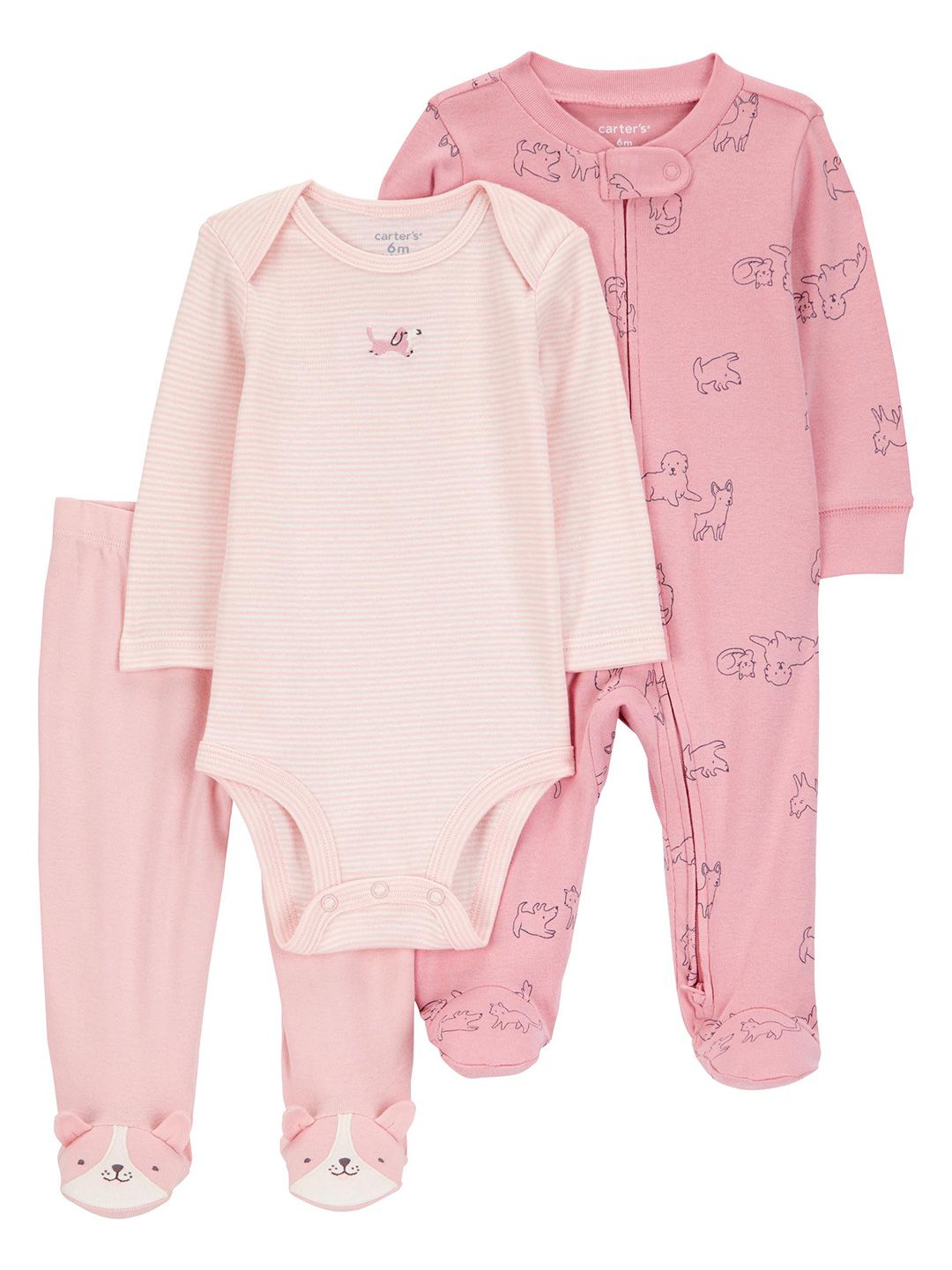 Carter's Girls Printed T-shirt with Pyjamas-picture-19