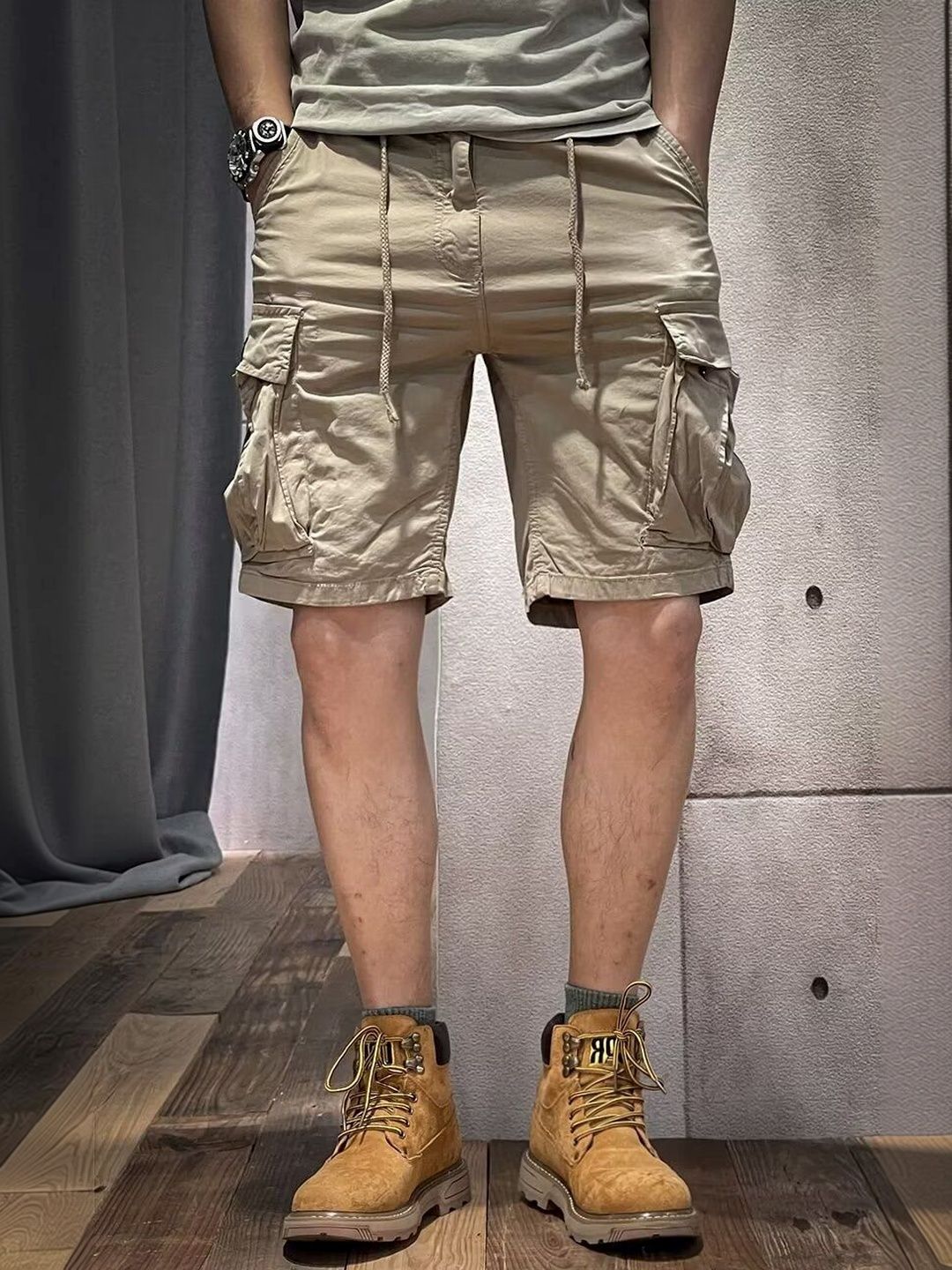 StyleCast x Revolte Men Cargo Shorts-picture-25
