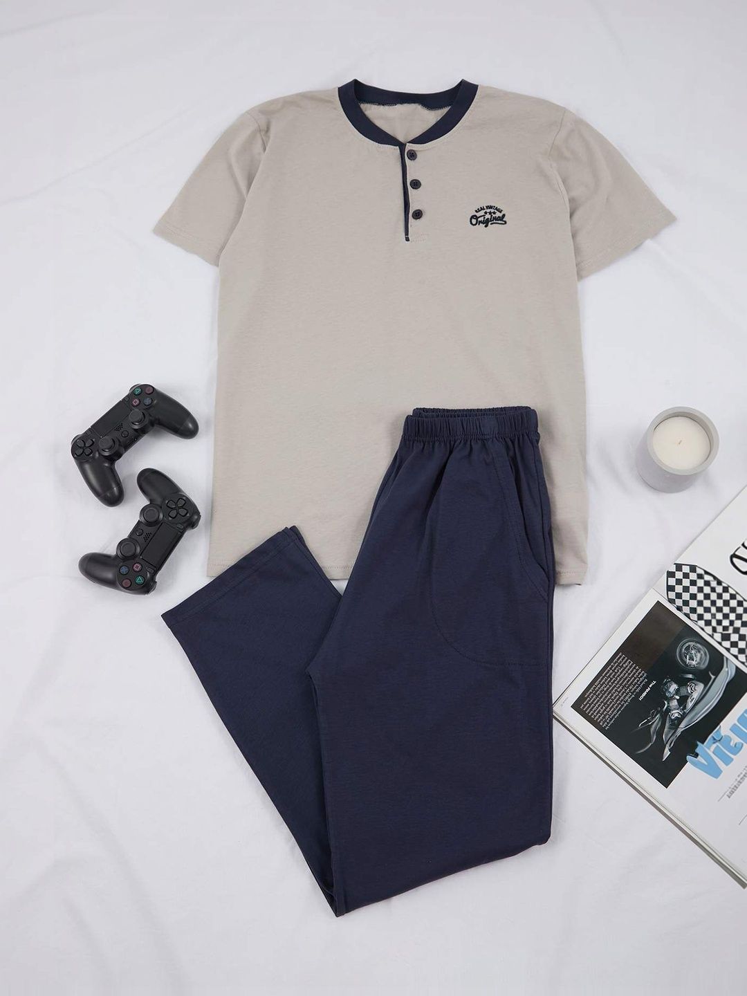 Trendyol Men Night suit-picture-45