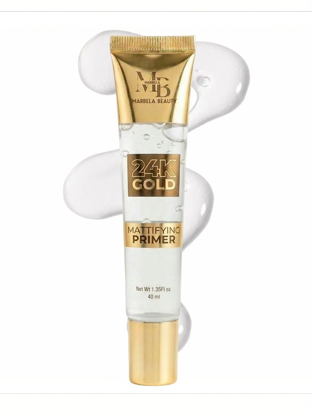 Marbela Beauty 24K Gold Mattifying Primer- 40 ml-image-10