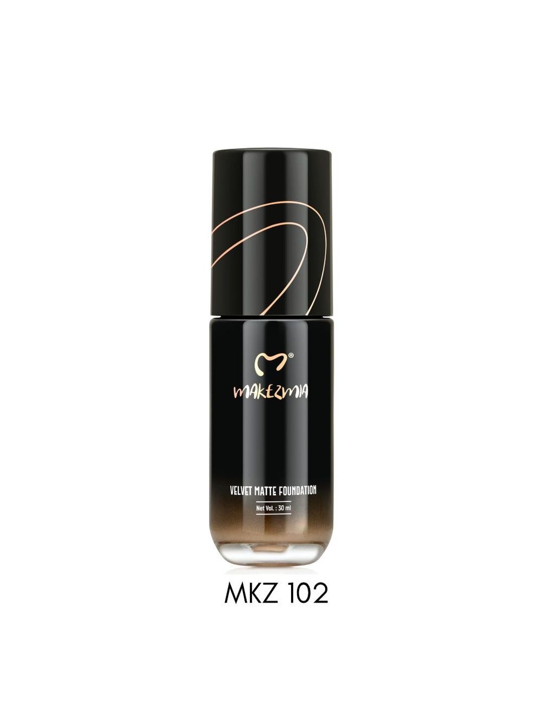 Makezmia Flawless Velvety Matte Finish Liquid Foundation - 30 ml - MKZ 102-picture-32