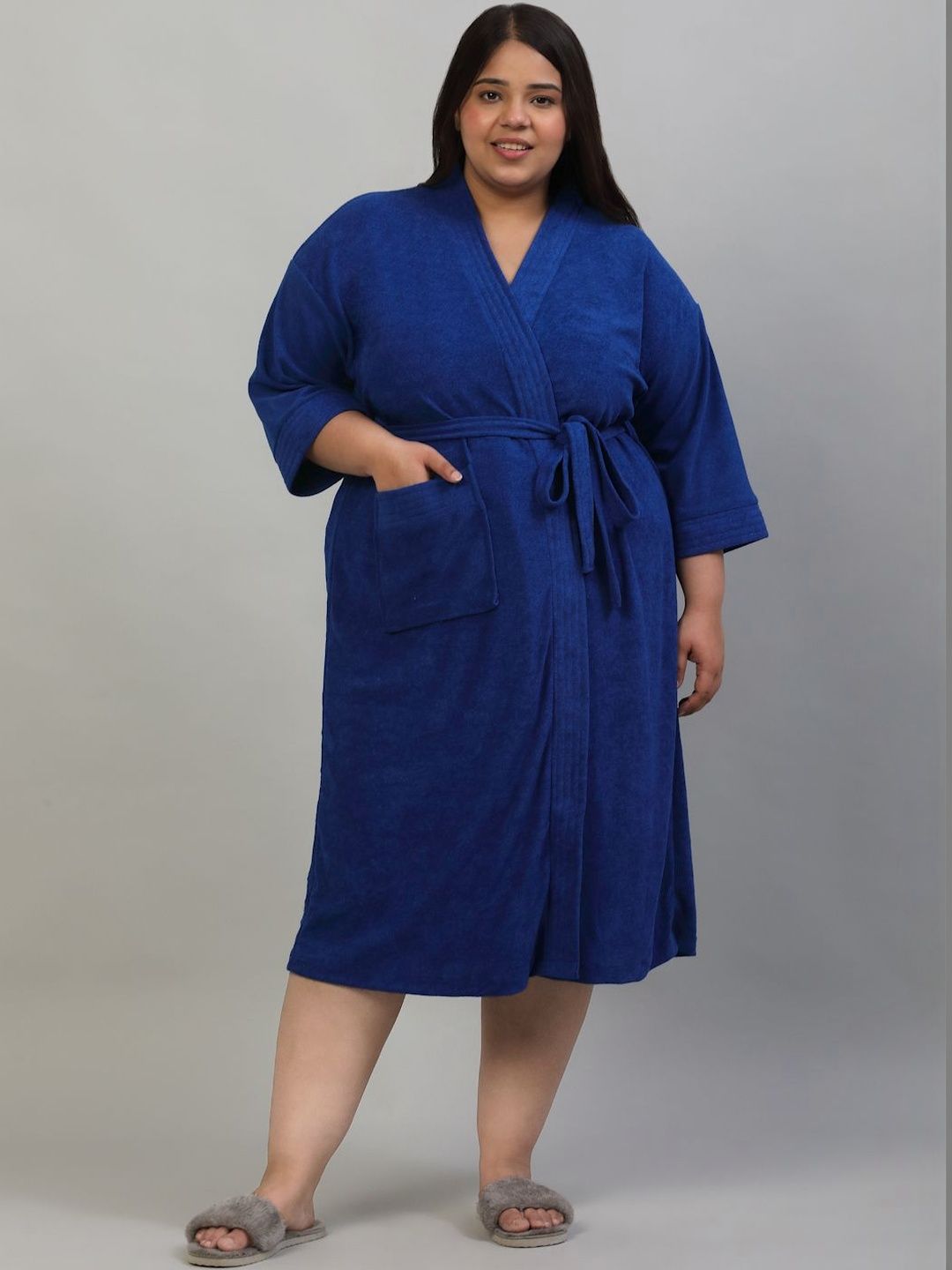 Creeva Knee Length Bath Robe and Wraps-picture-33