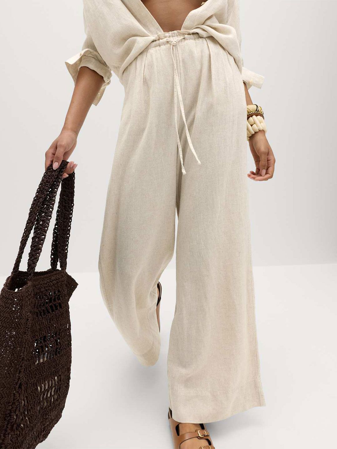 Marks & Spencer Women High-Rise Trousers-picture-19