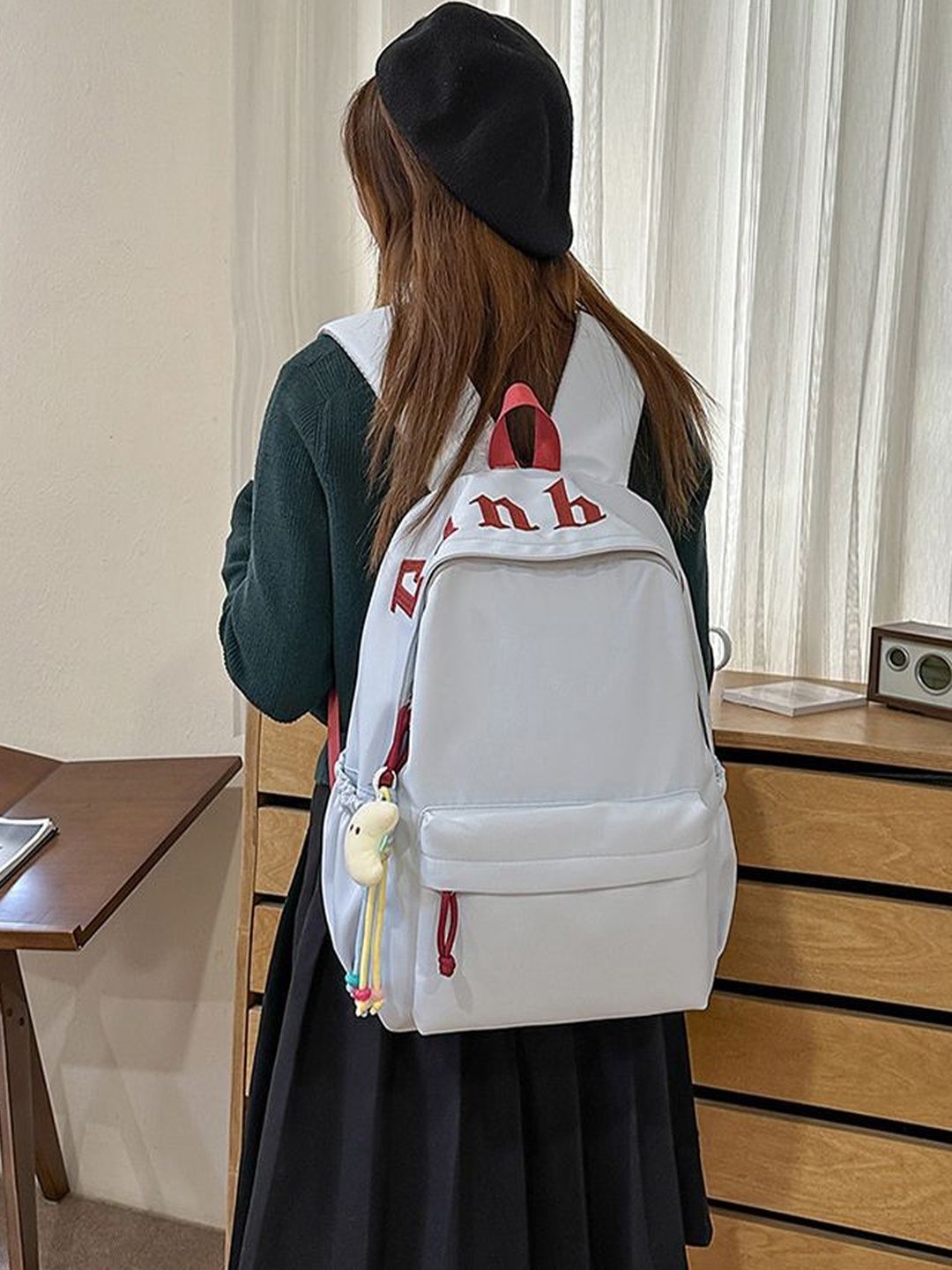 StyleCast x Revolte Women Typography Backpack-image-7