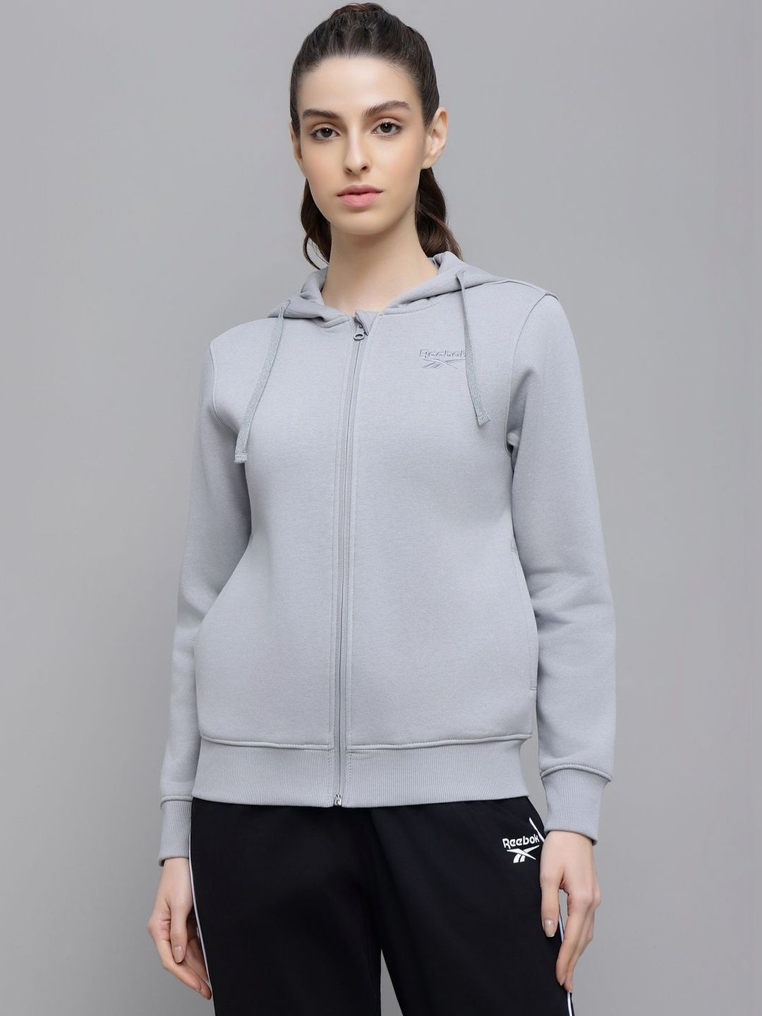 Reebok Brand Logo Printed Hoodie-picture-56