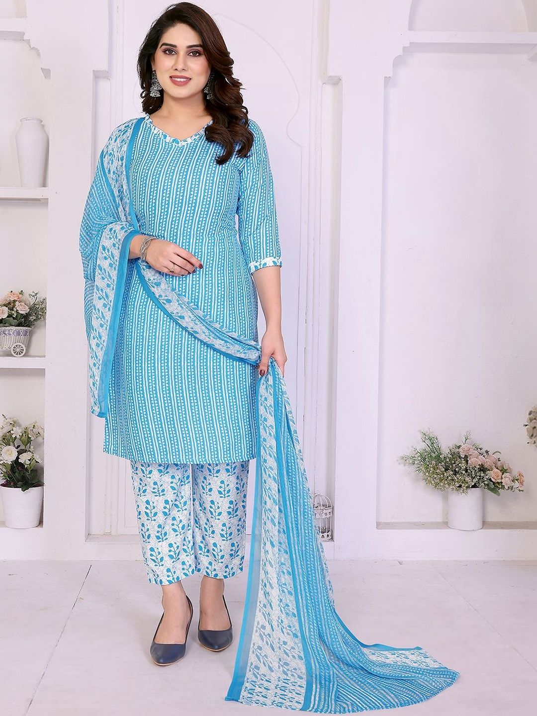 ANAND SAREES Printed Unstitched Dress Material-picture-28