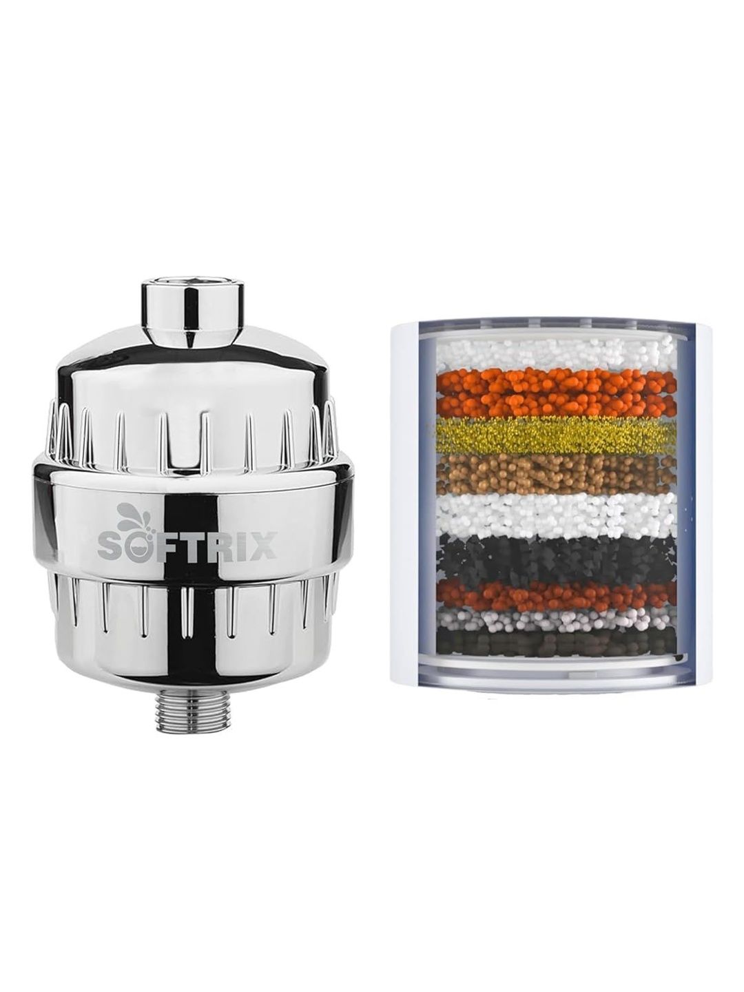 SOFTRIX Silver-Toned Stainless Steel Bathroom Accessories-picture-52