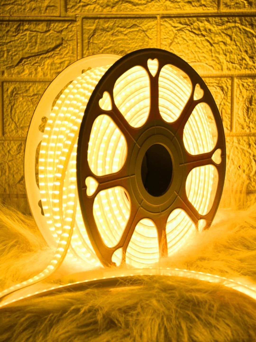 KAVYARA Yellow Waterproof String Lights-picture-42