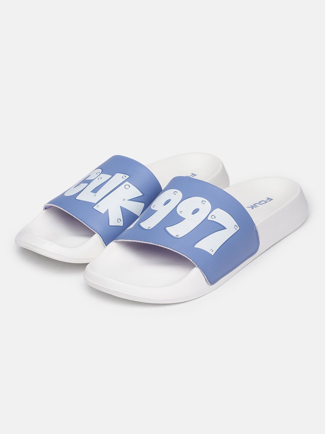 FCUK Men Brand Logo Printed Sliders-picture-41