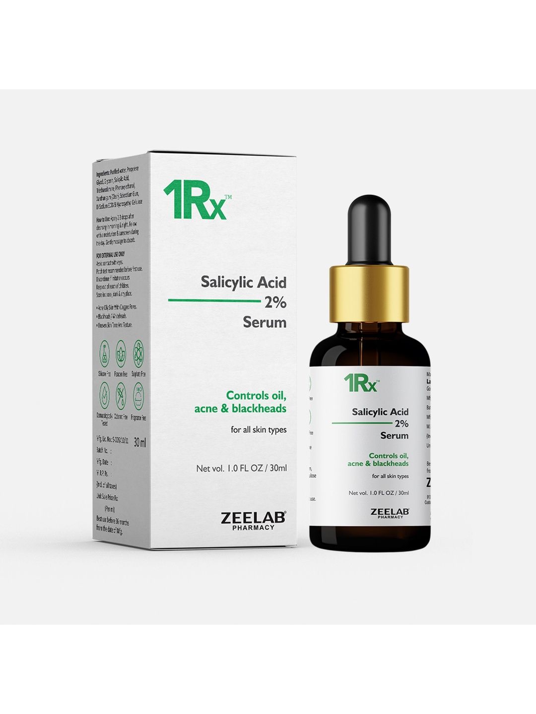 ZEELAB PHARMACY 2% Salicylic Acid Face Serum- 30 ml-image-24