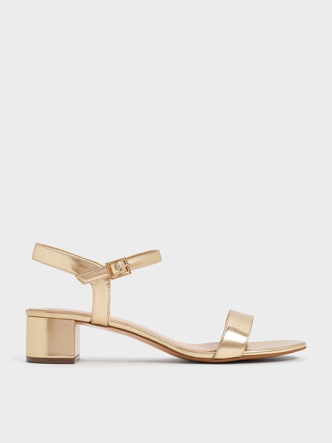 CHARLES & KEITH Alec Block-Heel Ankle-Strap Sandals-image-45