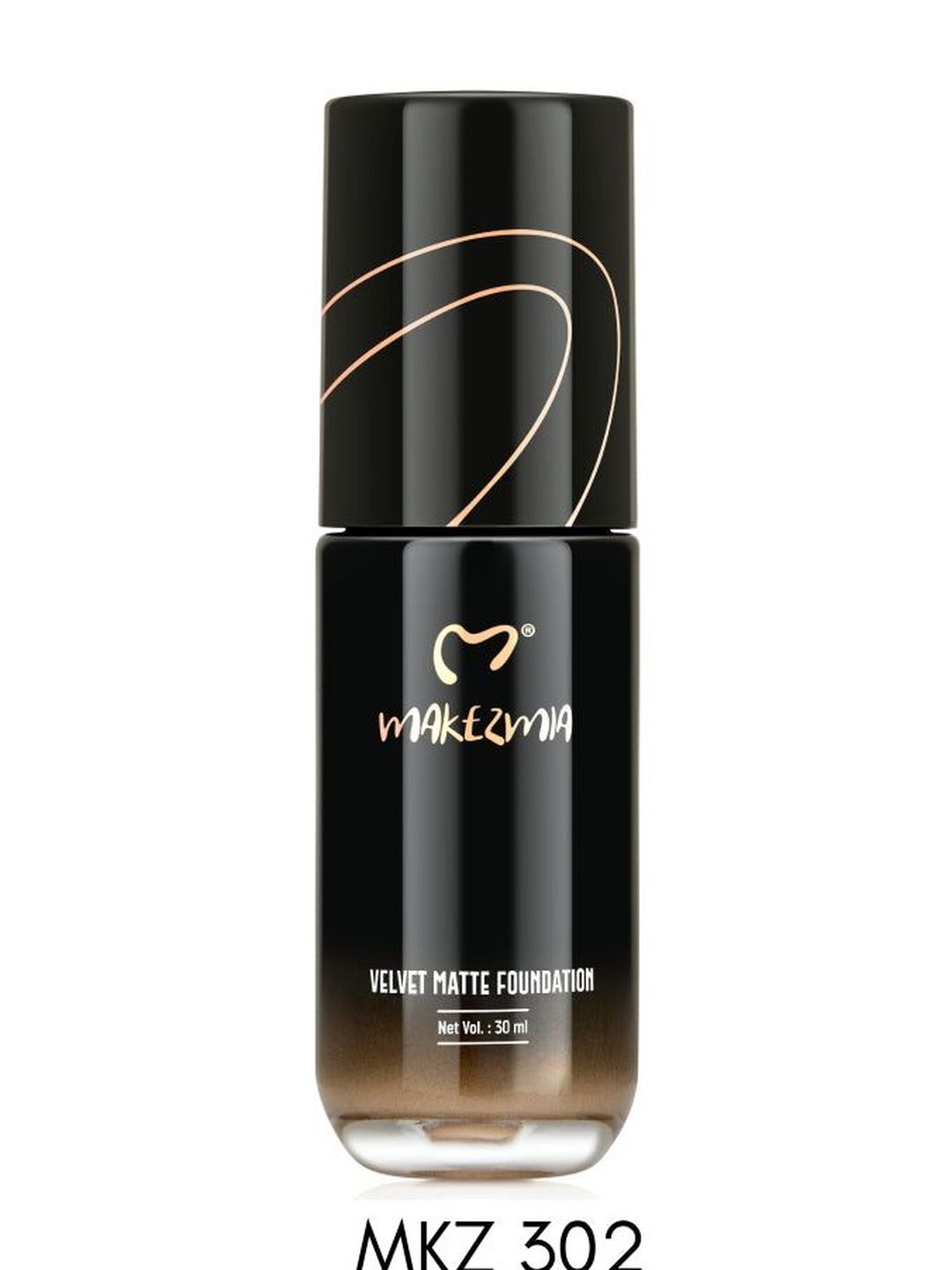 Makezmia Flawless Velvety Matte Finish Liquid Foundation - 30 ml - MKZ 302-picture-54
