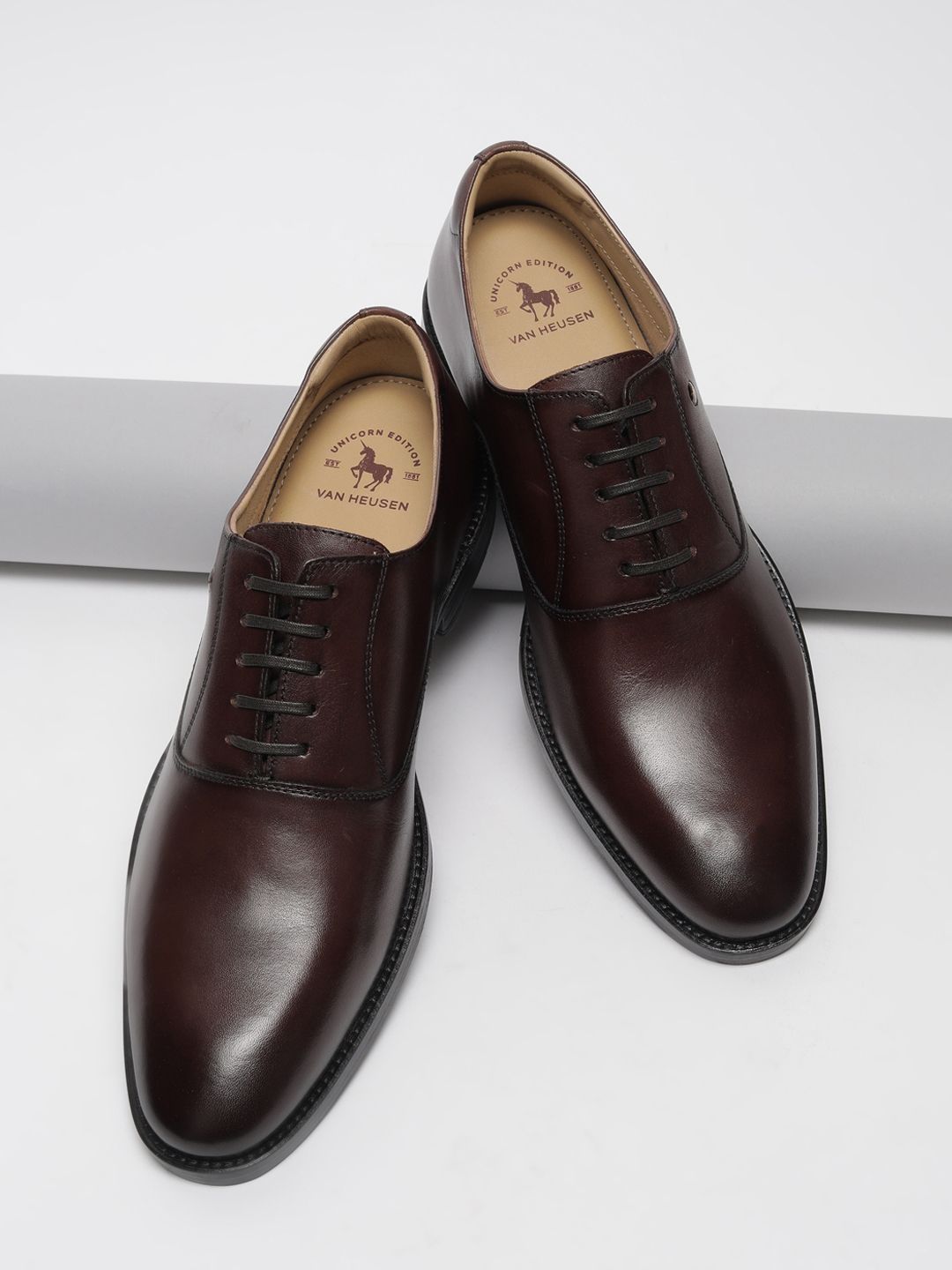 Van Heusen Men Leather Formal Shoes-picture-10