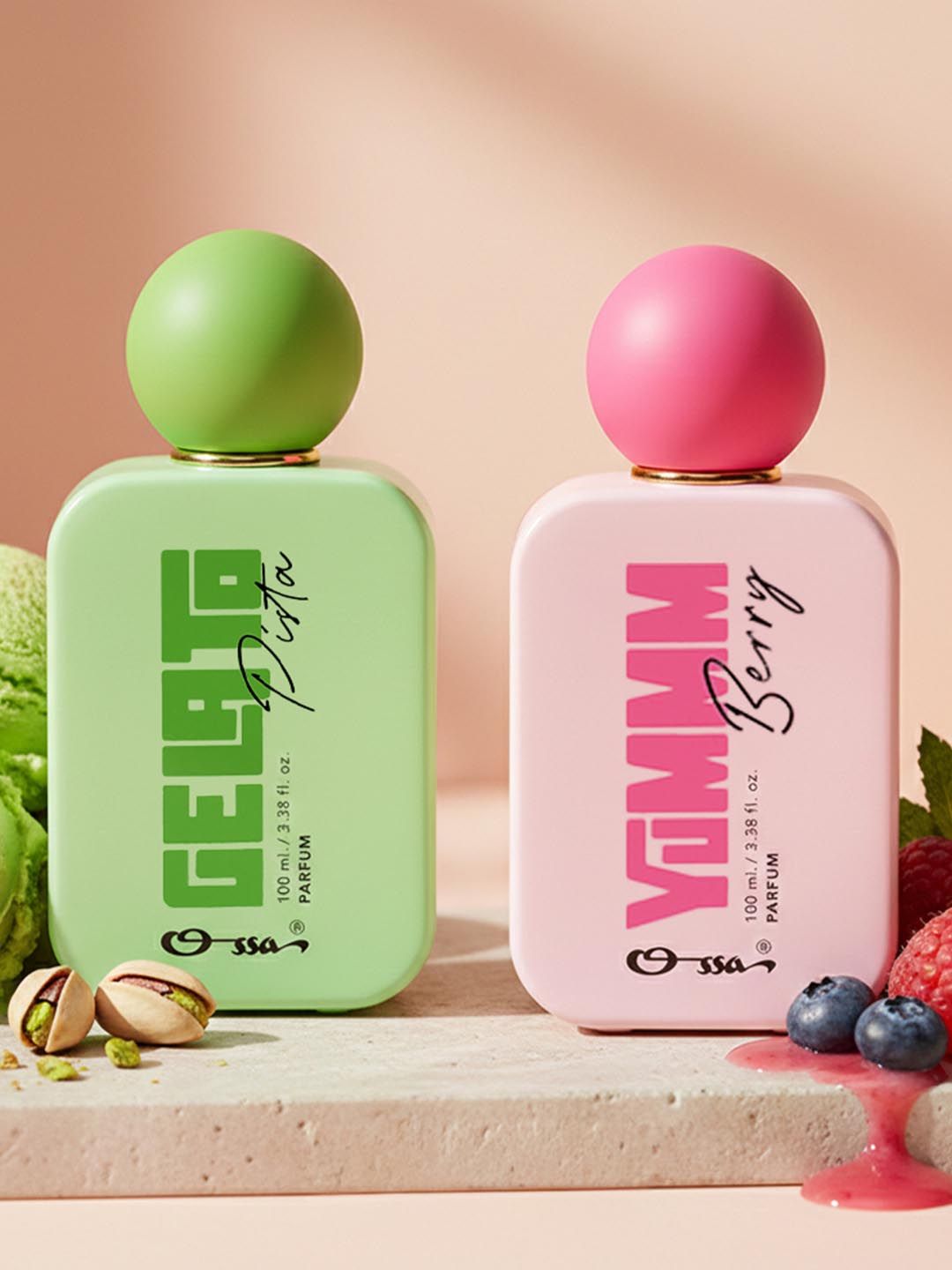 Ossa Set Of 2 Gourmand Gelato Pista & Yummm Berry Parfum - 100ml Each-picture-26