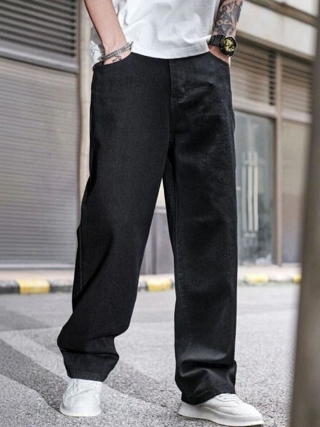 Veltick Men Straight Fit Mid-Rise Jeans-picture-52