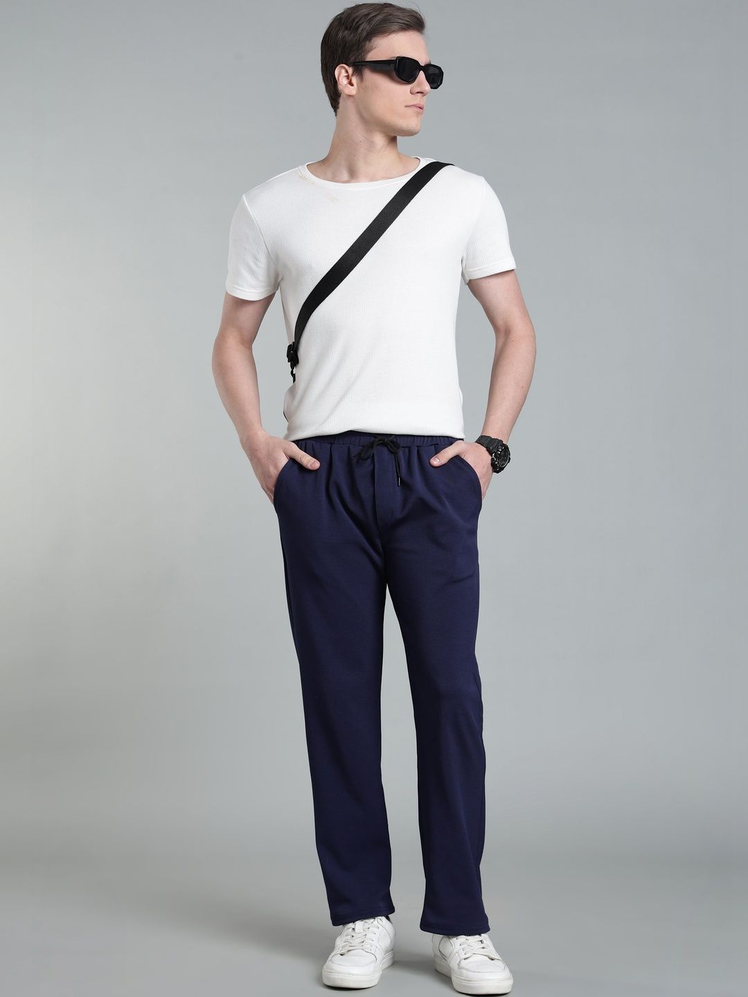 HERE&NOW Men Regular Fit Joggers-picture-36