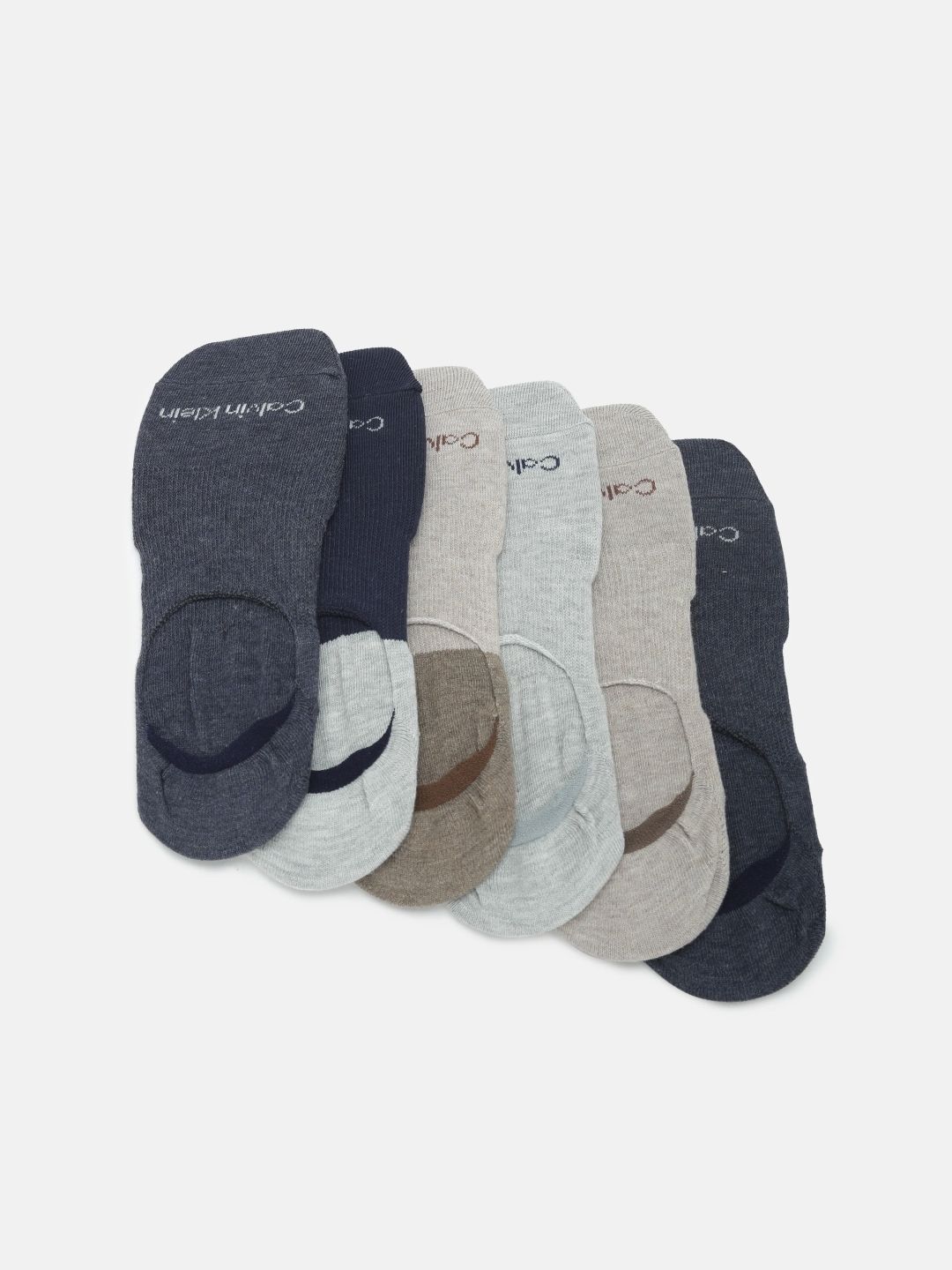 Calvin Klein Men Pack of 6 Shoe Liners Socks-picture-27