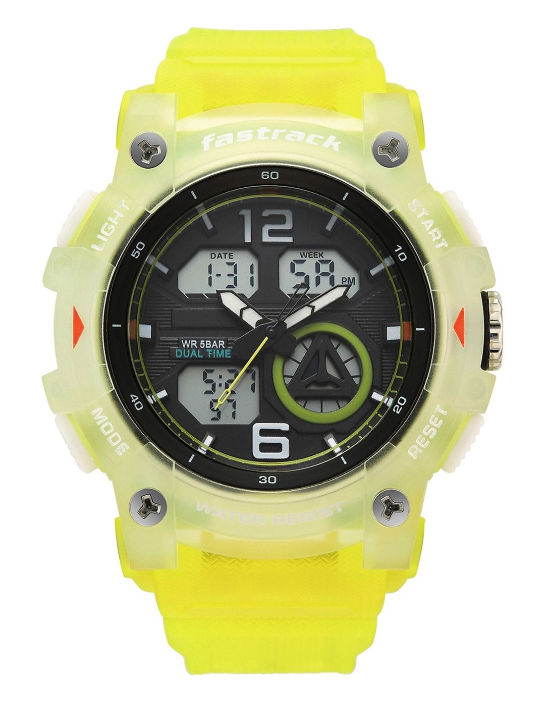 Fastrack Men StreetStyle 6.0 Analog Digital Black Dial Watch - 38133PP02W-picture-14