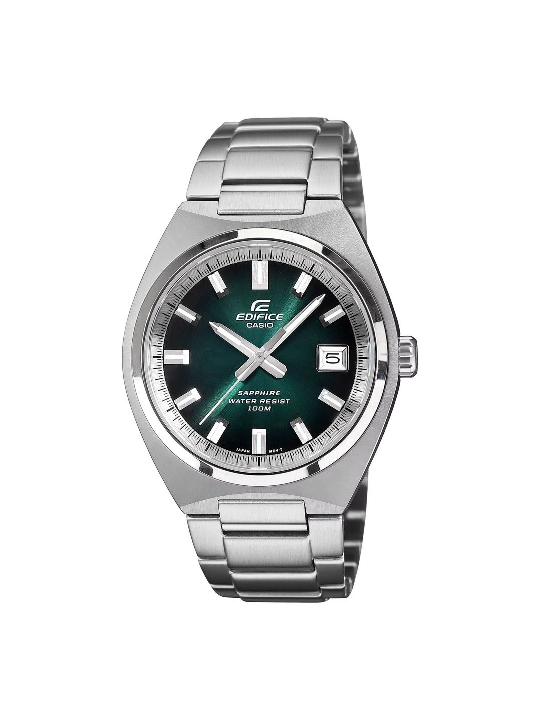 CASIO Men Dial & Stainless Steel Bracelet Style Straps Analogue Watch ED699-picture-45
