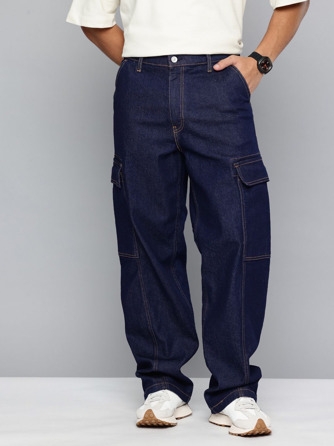 Levis Men 578 Baggy Fit Stretchable Jeans-picture-38