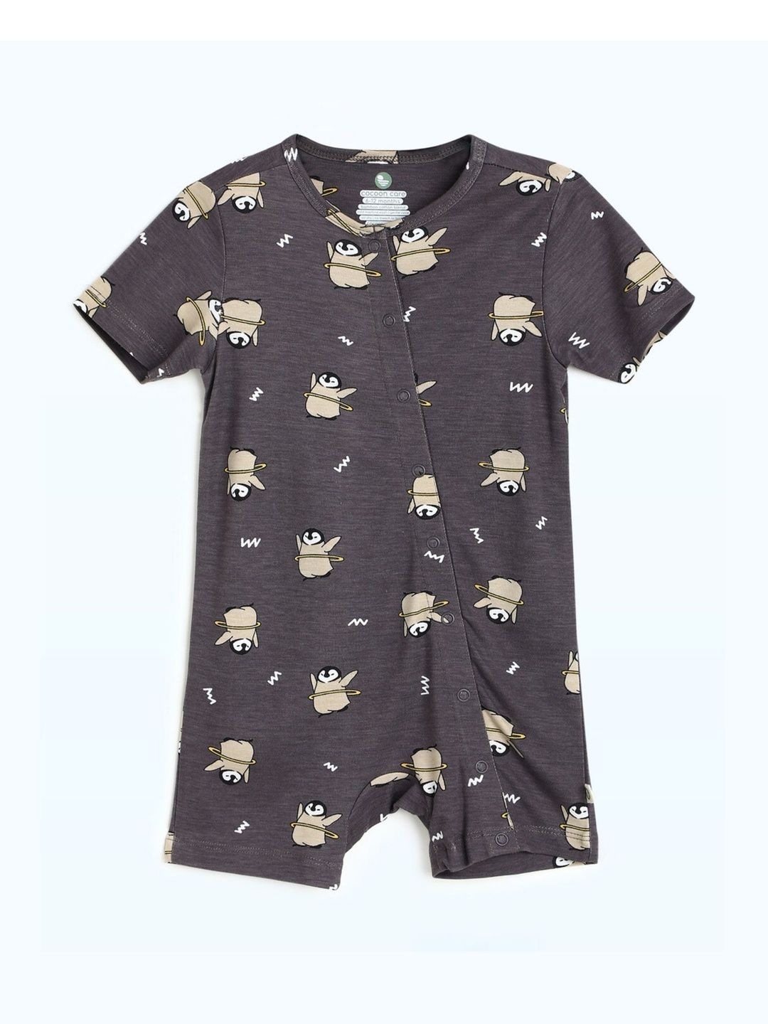 cocoon care Infants Printed Bamboo Cotton Romper-picture-27
