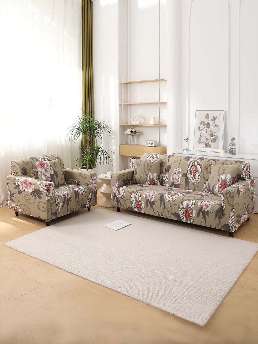 HOKIPO Set of 2 Square Cushion Covers-picture-45
