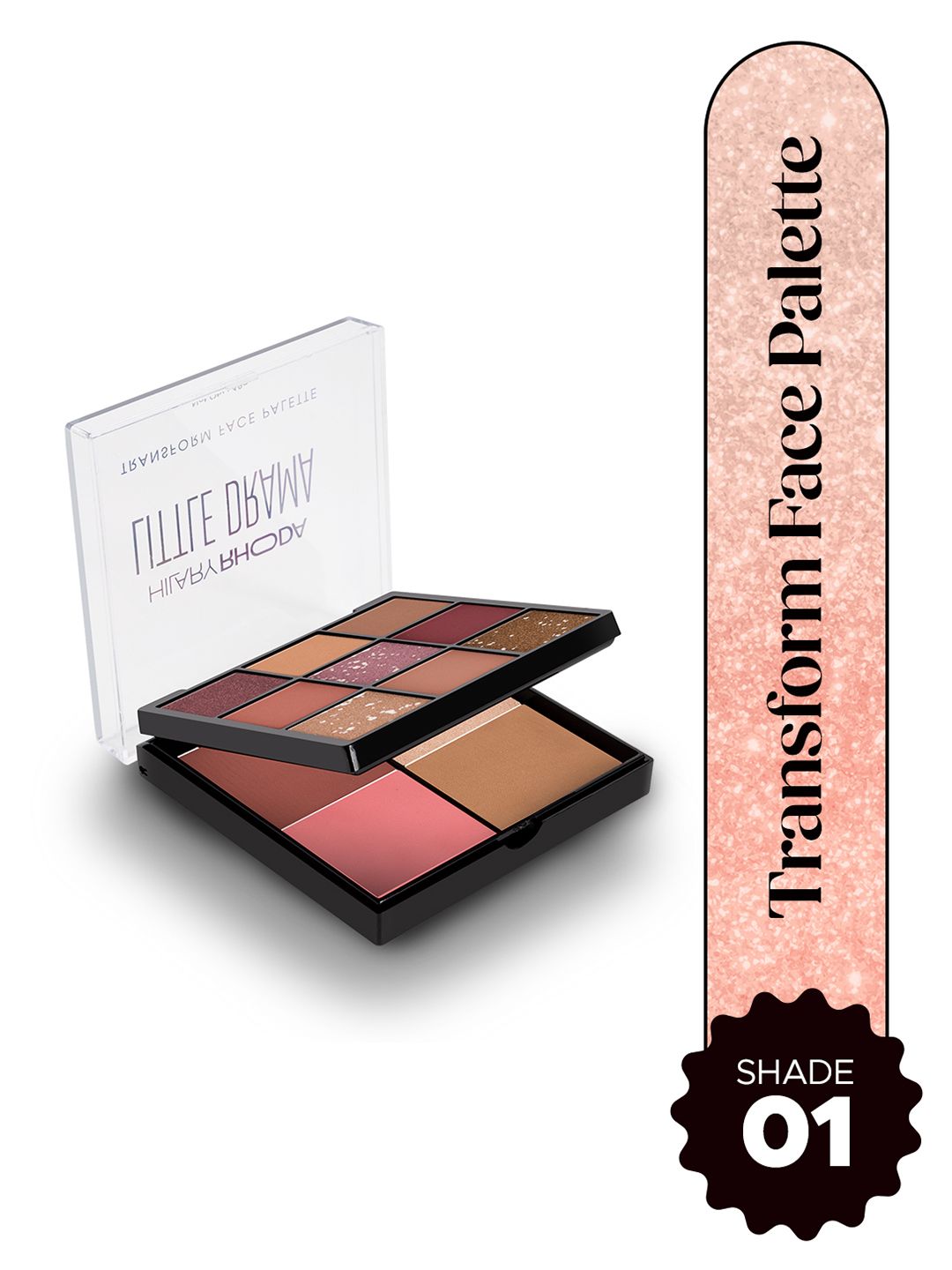 Hilary Rhoda Little Drama Transform Face Palette - 18 g - Soft Glam 01-picture-48