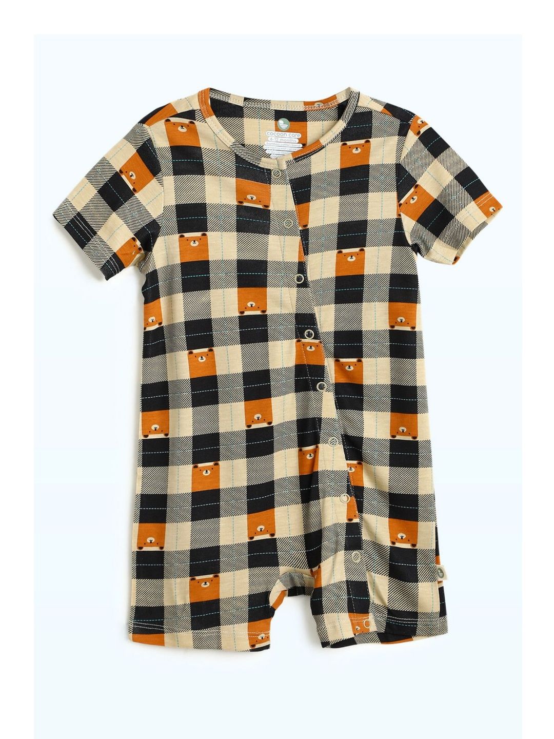 cocoon care Infants Printed Bamboo Cotton Romper-picture-28