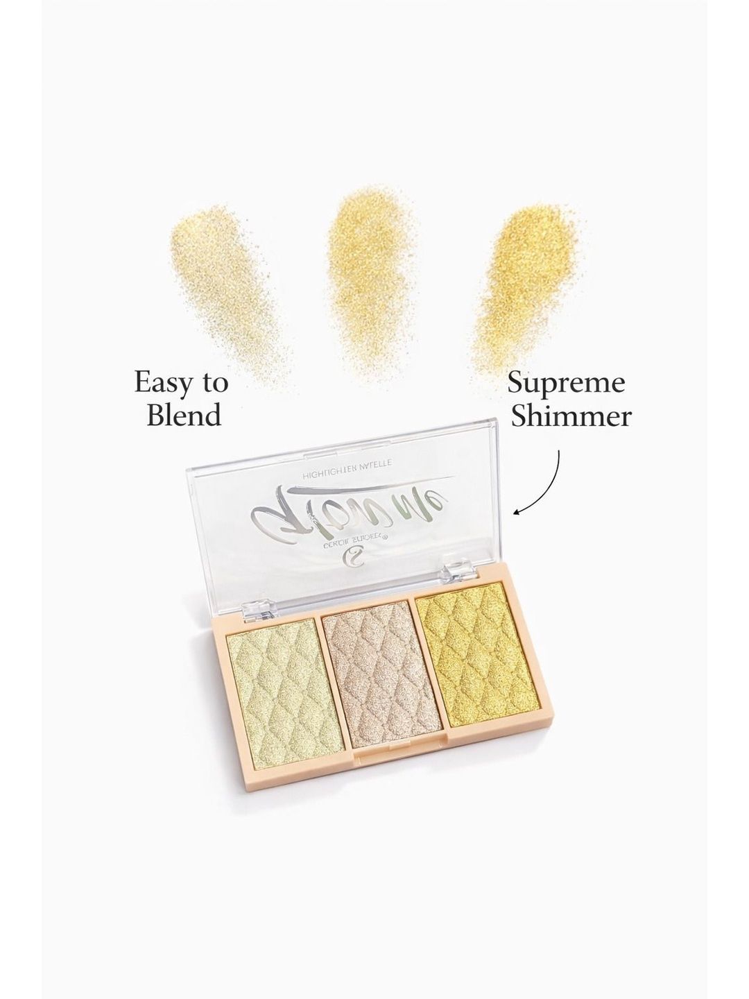color strokes Glow Me 3 Shades Highliter Pallete - 12 g - Shade - B-image-24