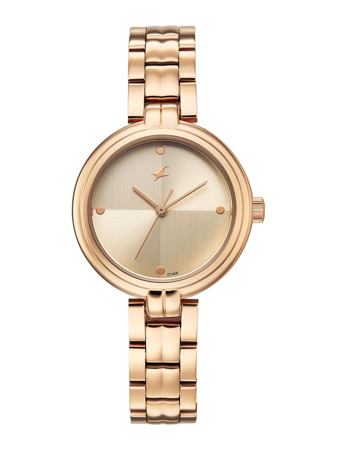 Fastrack Men Stunners XI Quartz Analog Beige Dial Watch - 68063WM01-image-0