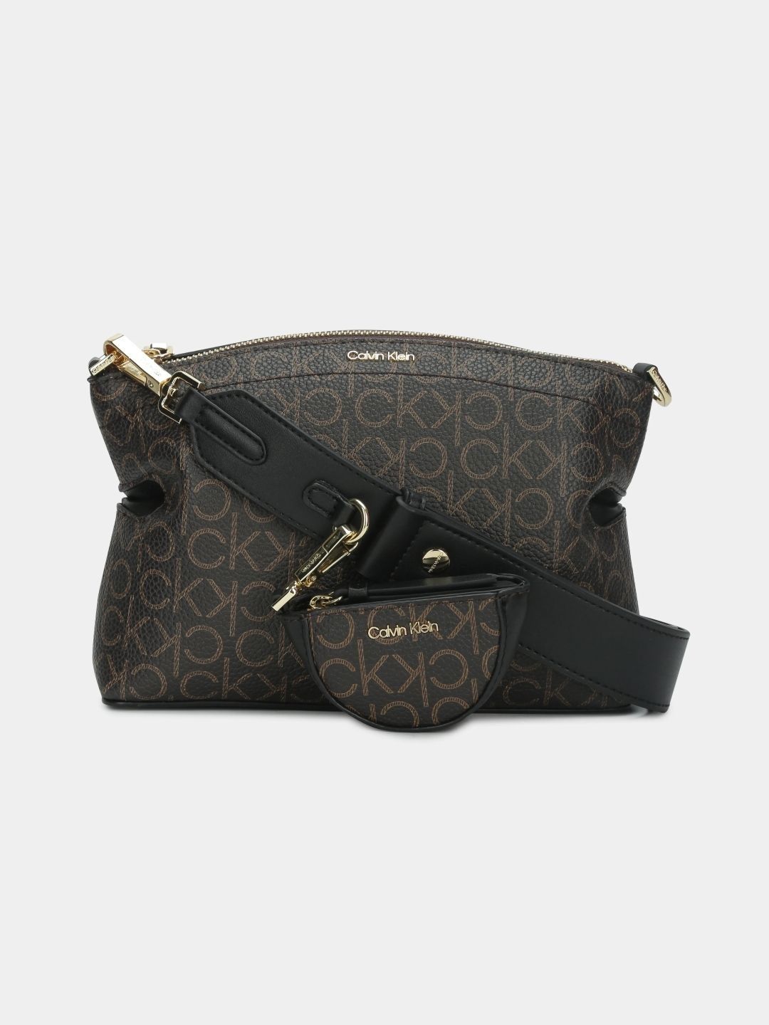 Calvin Klein Printed PU Structured Sling Bag-picture-50