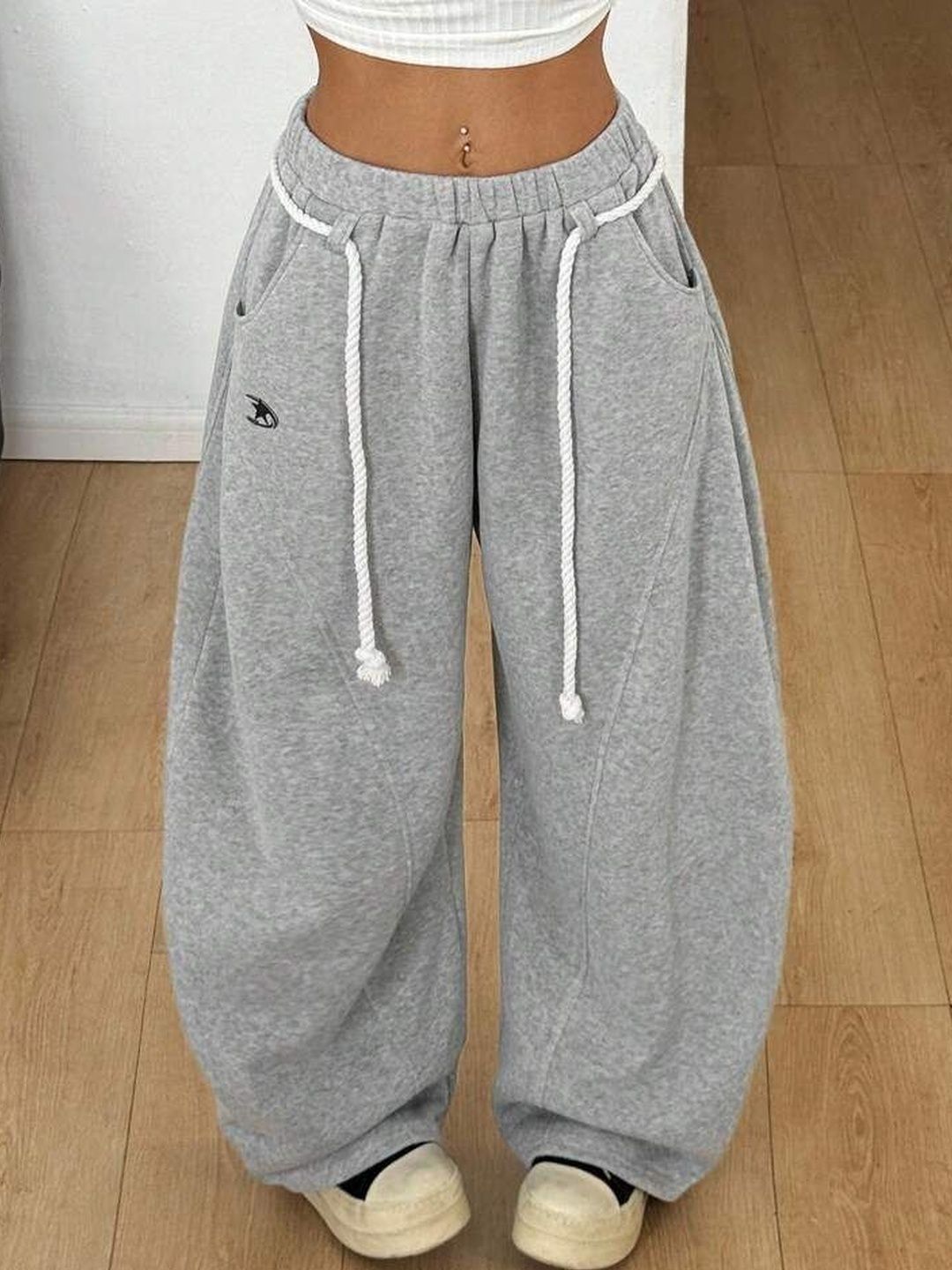 STRV Women Smart Loose Fit Easy Wash Trousers-image-22