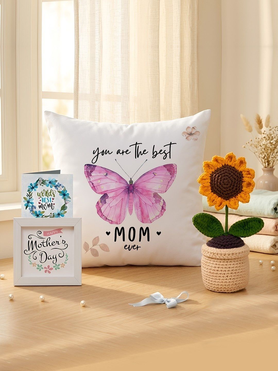 TIED RIBBONS 4 Pieces Mother's Day Festival Decor Sets-picture-27