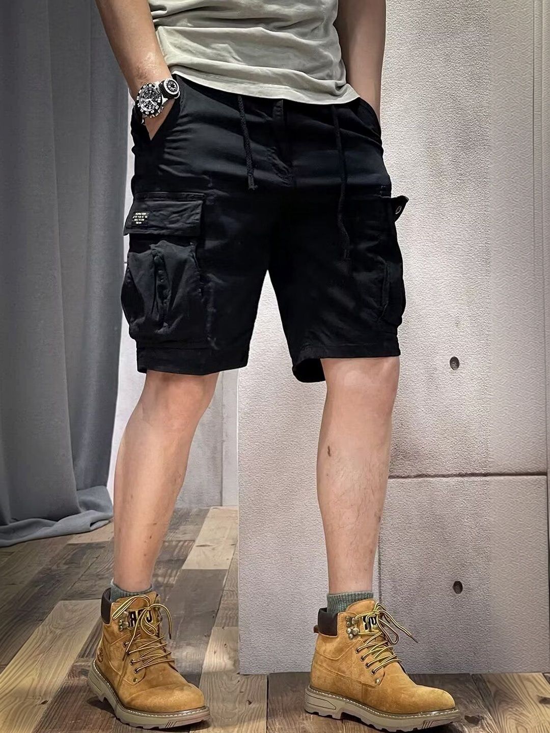 Suo Men Cargo Shorts-picture-28