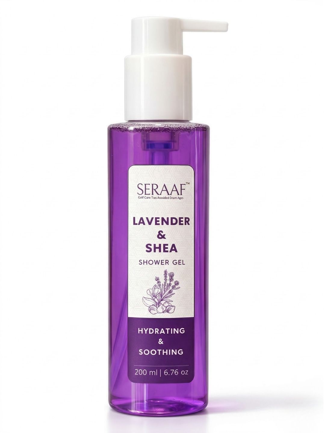 SERAAF Lavender & Shea Shower Gel -200 ml-picture-12