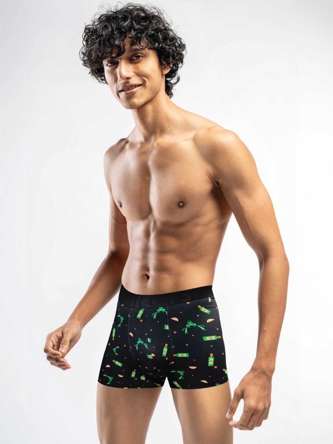 Shlots Cotton Blend Assorted Printed Trunks-image-39