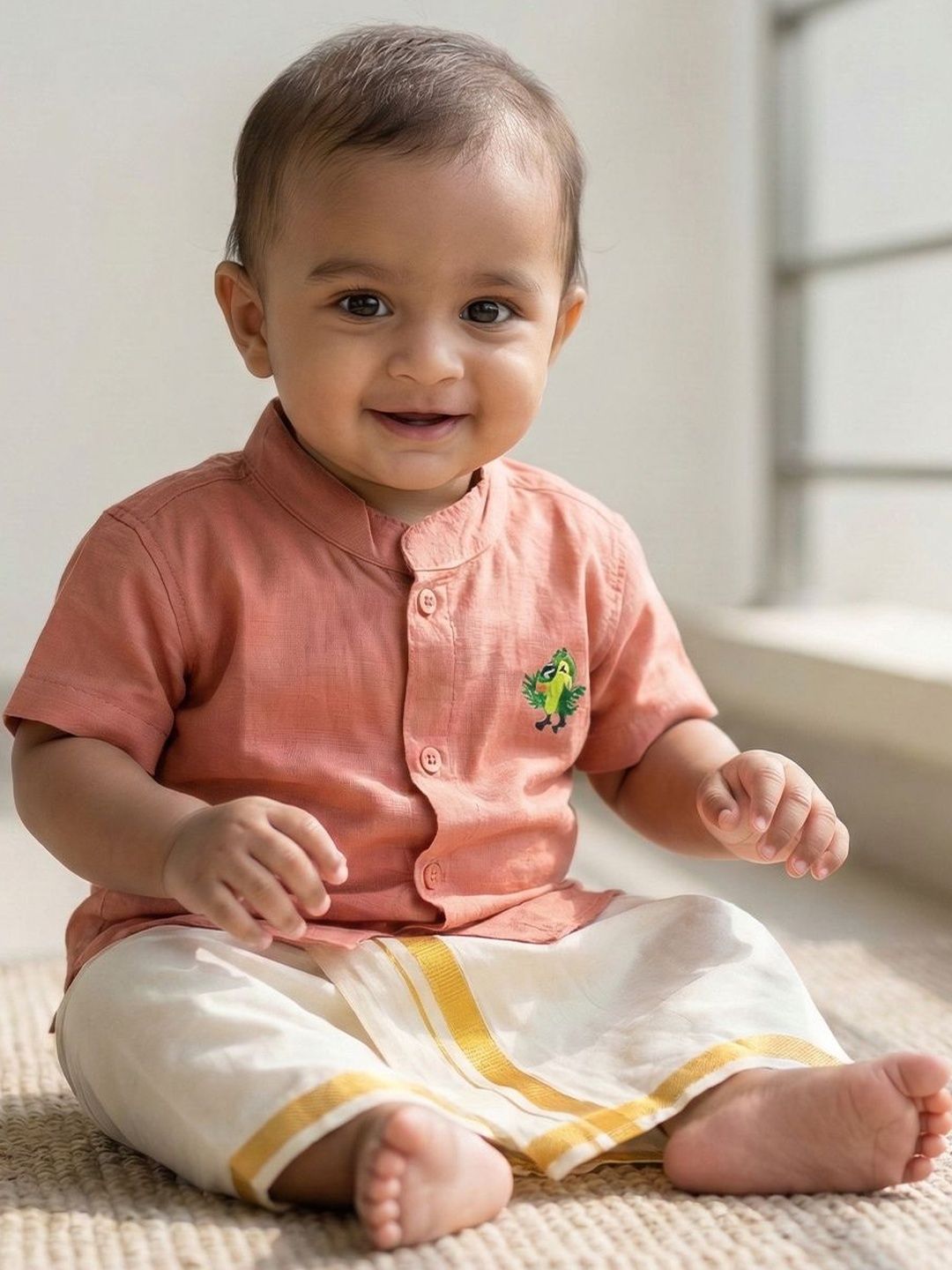 Ramraj Boys Shirt with Dhoti Pants-picture-55