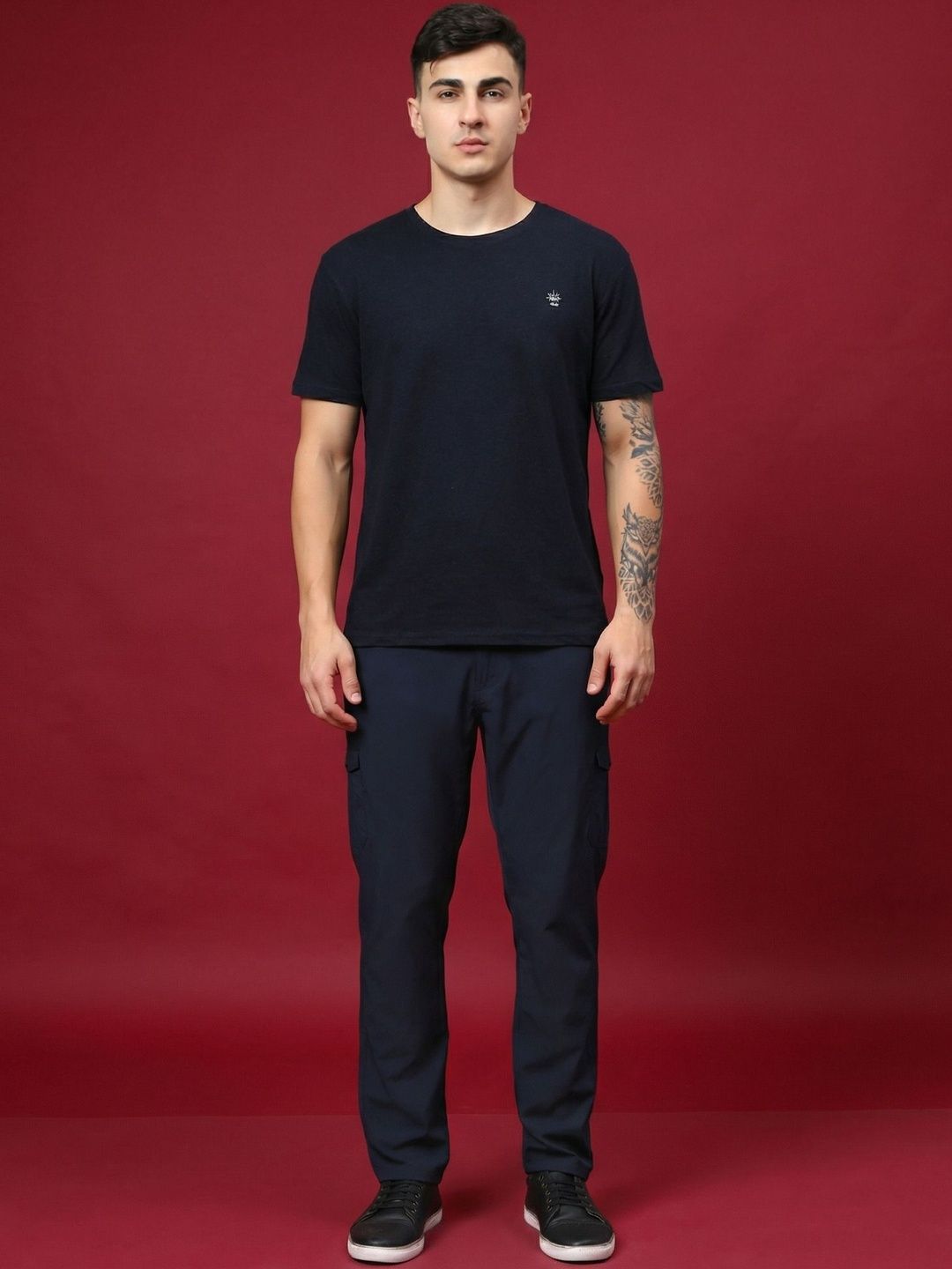 Roadster Cotton Cargos Trousers-picture-37